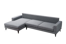 Atelier Del Sofa Left (Chl+3R) Sofá Cama Esquinero Gris Oscuro 303x160 cm